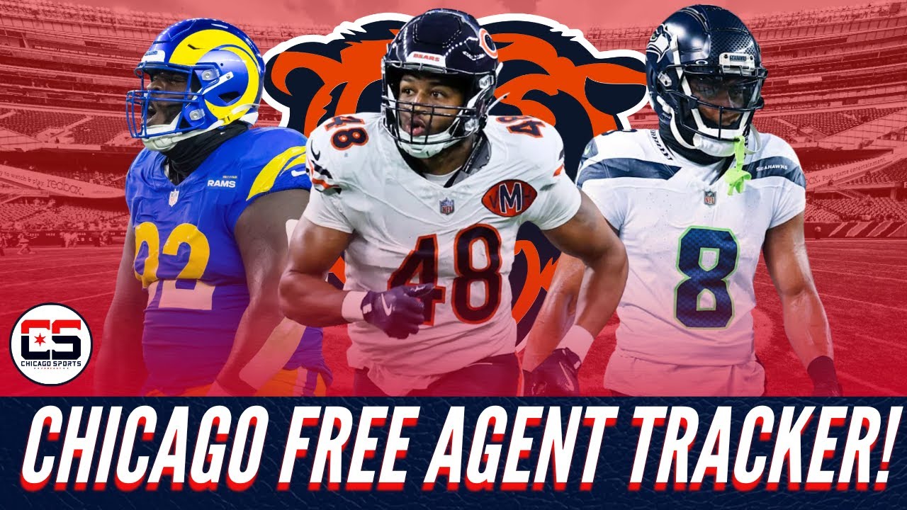 CHICAGO BEARS FREE AGENCY UPDATES LIVE! Bryant, Gallimore, Jackson & MORE!!