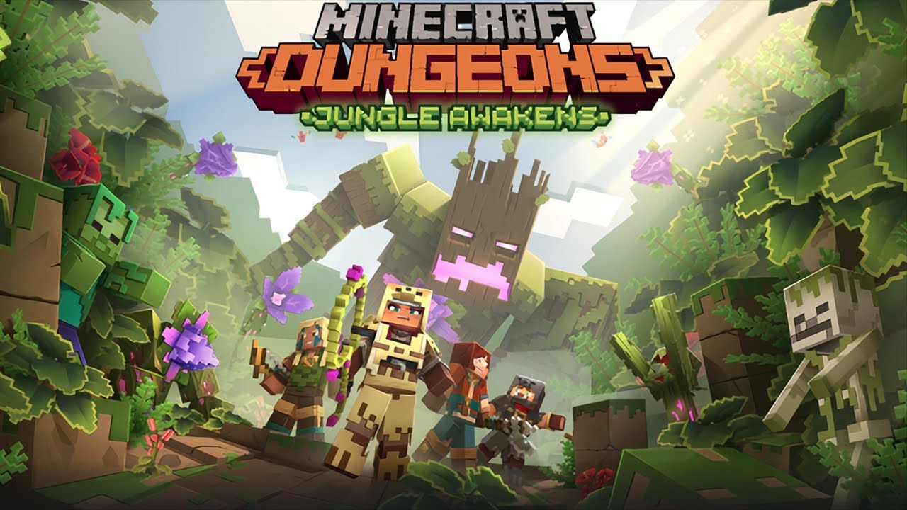 ПРОБУЖДЕНИЕ ДЖУНГЛЕЙ - Minecraft Dungeons Jungle Awakens DLC
