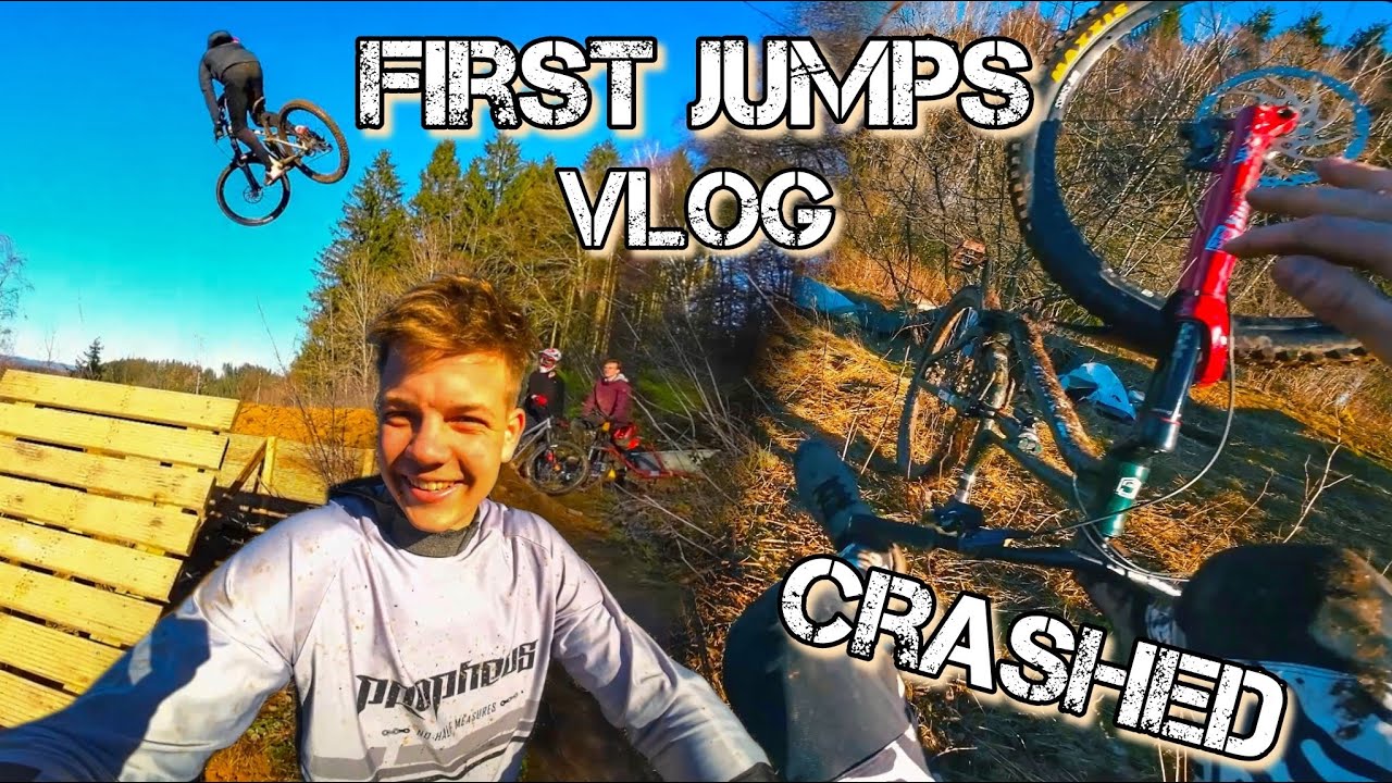 Dual Slalom endet mit b&ouml;sem Sturz! Tricksprung Test an der Jumpline | #14 | Julian Schneider
