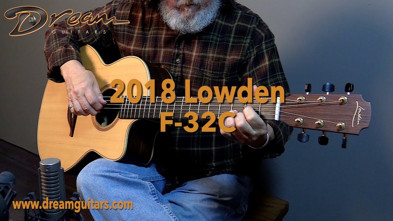 2018 Lowden F-32C, Indian Rosewood & Sitka Spruce