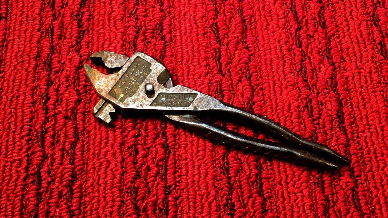 Eifel PLIERENCH Restoration- The Most Famous Wrench You Never Heard Of!