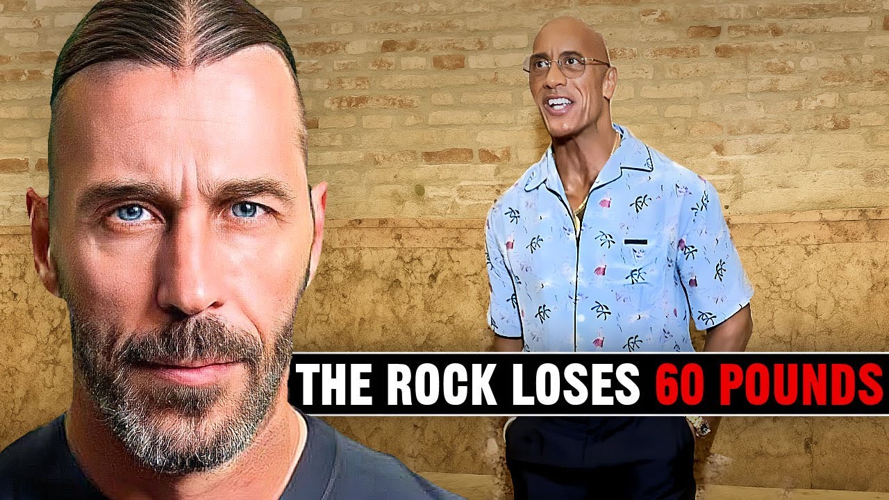 The Rock's shocking weight loss