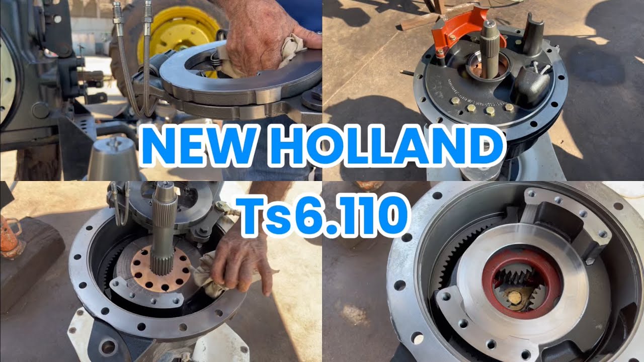 FRENOS; NEW HOLLAND TS6.110 || TODO El PROCEDIMIENTO (LUIS CHANSITAS)