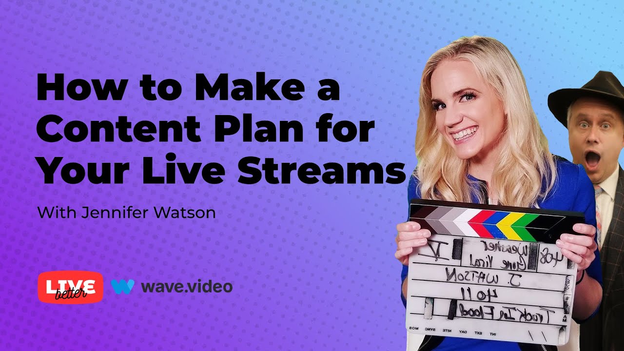 How to Make a Content Plan for Your Live Streams. 