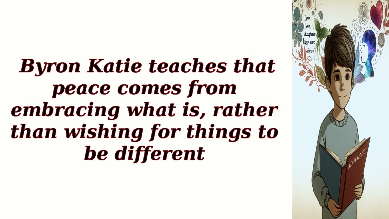 Loving What Is by Byron Katie