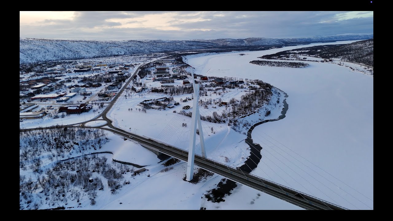 Cinematic Arctic | Tana from Above | Norway