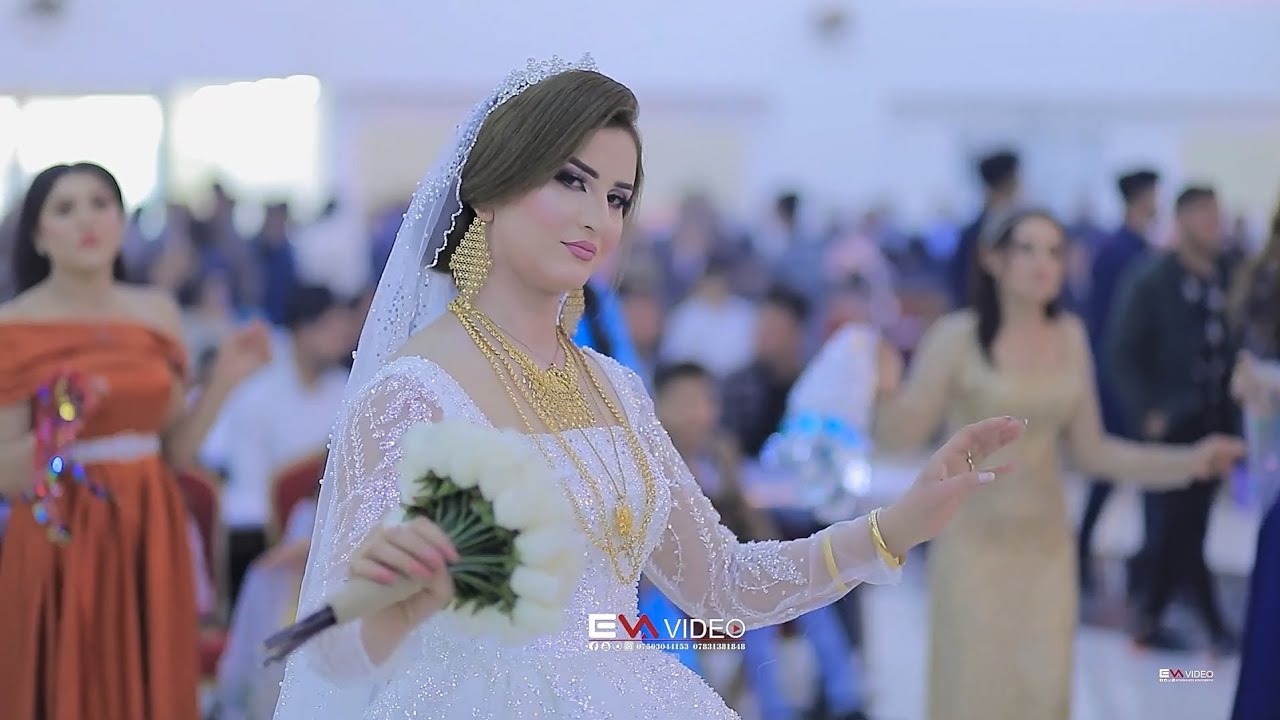 الفنان أحمد شنكالي و خلو شنكالي حفلة زفاف عبدال و منال في قاعة سفير  جزء 3  تصوير ايفا فيديو