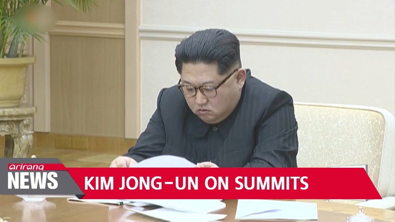 Kim Jong-un chairs Political Bureau meeting ahead of historic summits