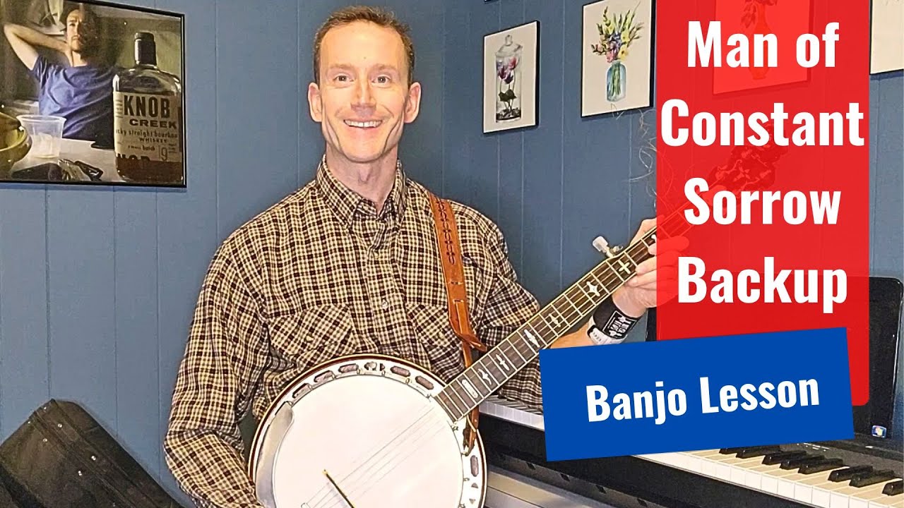 Banjo Backup in D - Man of Constant Sorrow