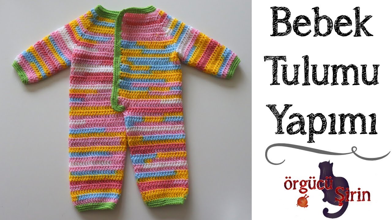 Tığ İşi Bebek Tulumu Yapılışı / Bebek Örgüleri
