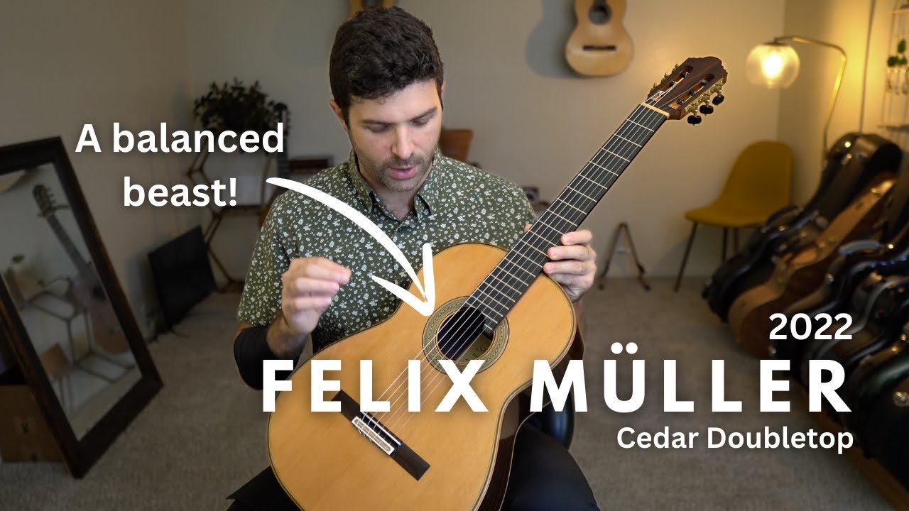 Felix Müller 2022 Doubletop Classical Guitar Review | GuitarCollection.com