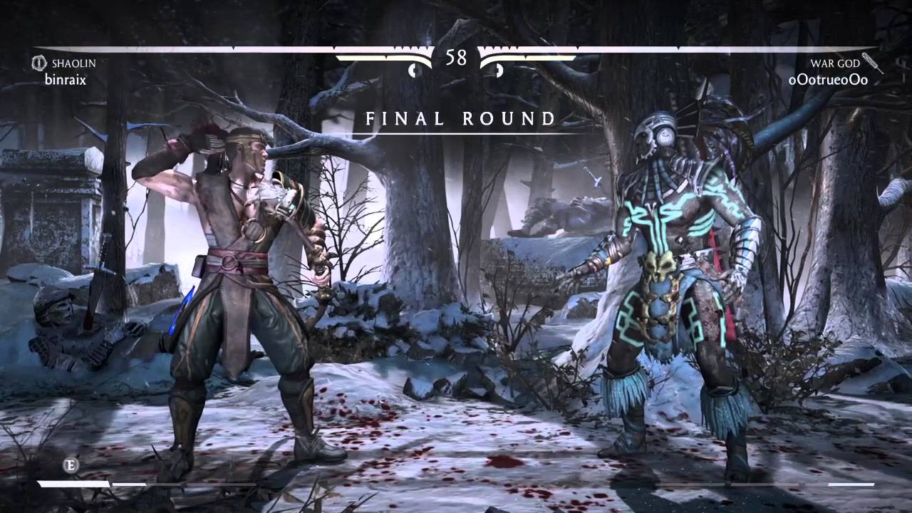 MKX: binraix vs oOotrueoOo (TrU3Ta1ent) 5 ranked matches - all games are close! (with commentary)