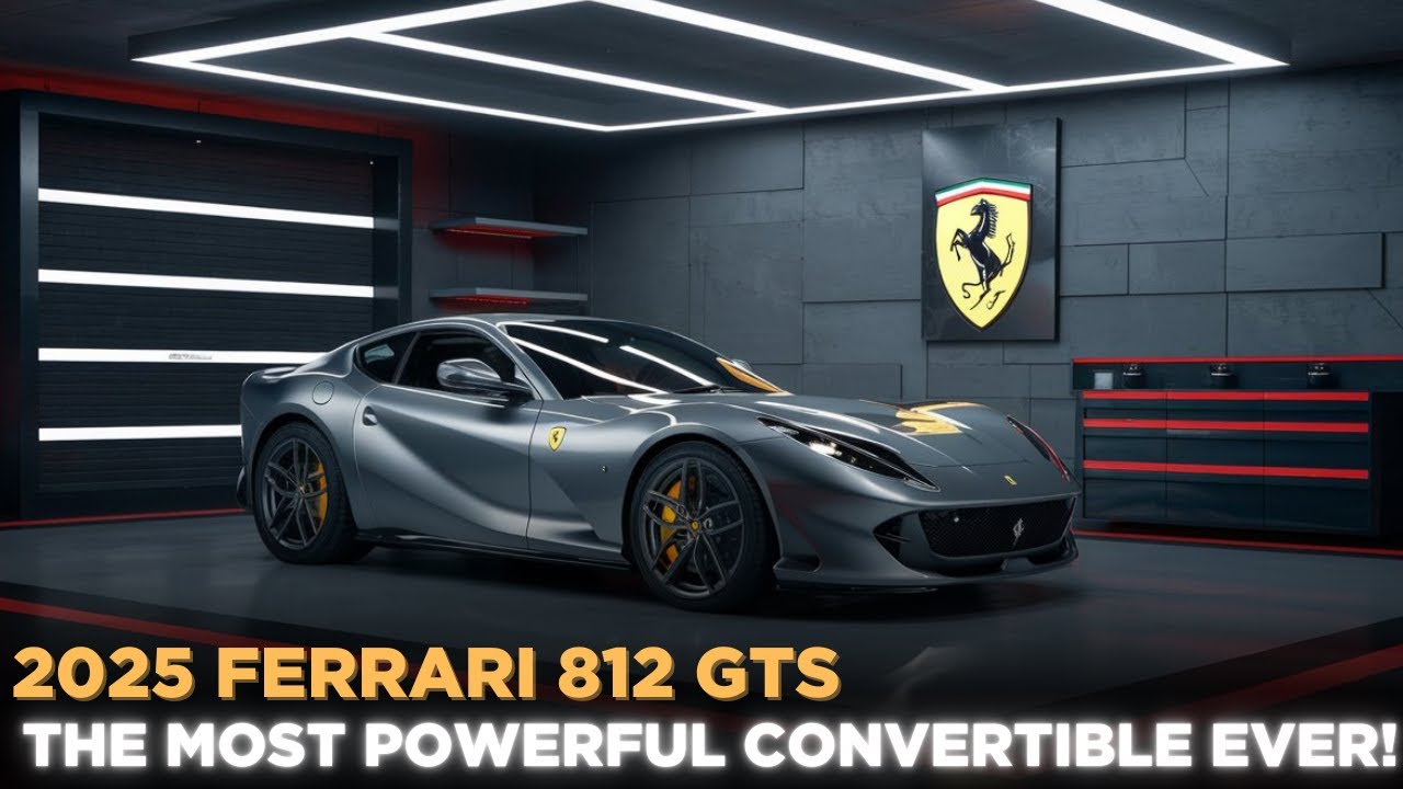 Unleashing the 2025 Ferrari 812 GTS &ndash; The Most Powerful Convertible Ever!