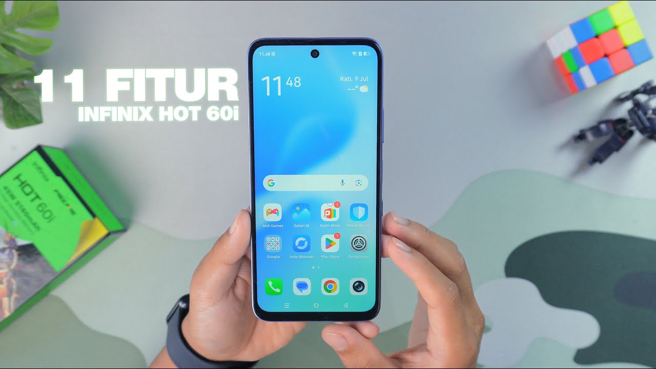 Infinix HOT 60i - 11 Fitur Menarik dan Fitur AI