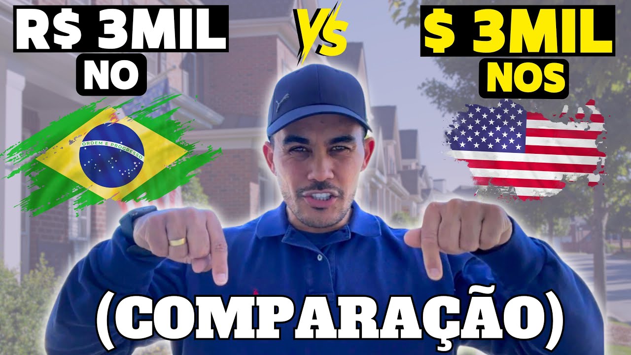 VALE A PENA LARGAR O BRASIL GANHANDO 3K PARA MORAR NOS EUA?