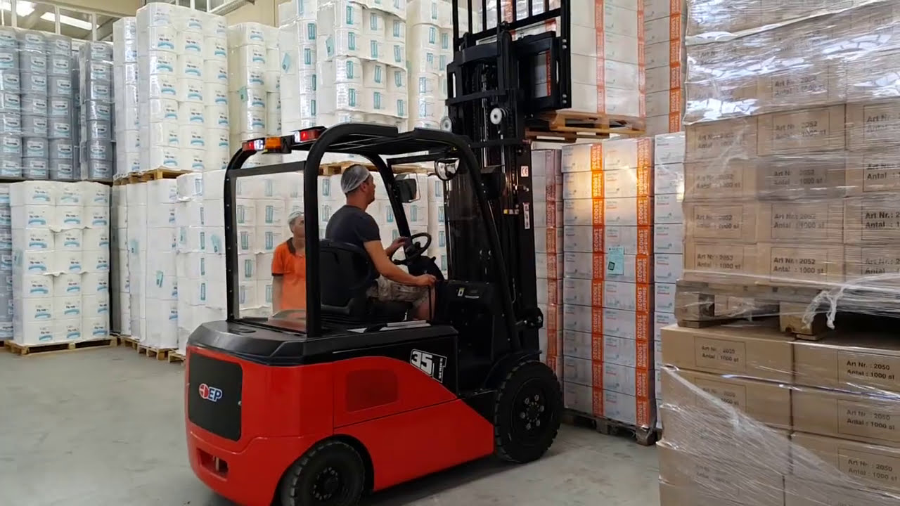 3.5 TON AKÜLÜ EP FORKLİFT ve İSTİFLEYİCİ