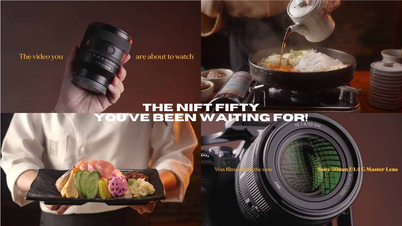 All New Sony 50mm f1.4 G Master Lens | A Cinematic Sample Video