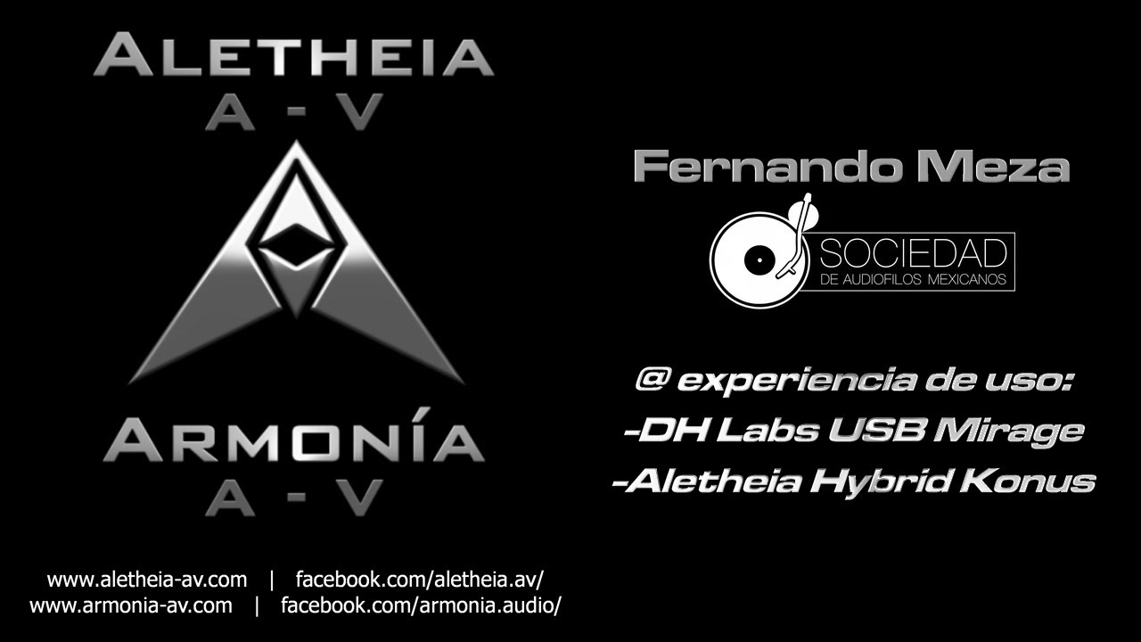 USB DH Labs Mirage y bases Aletheia Hybrid Konus