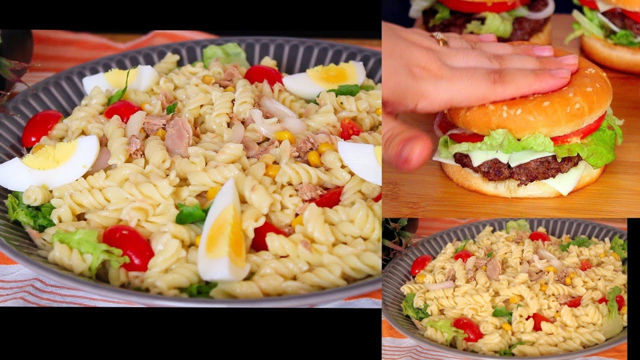 وجبة خفيفة ضريفة دهذا الصهد سلطة المعكرونة رائعة/جبتليك ماكدو حتى للدار باسرار اشهر والذ سندويتش