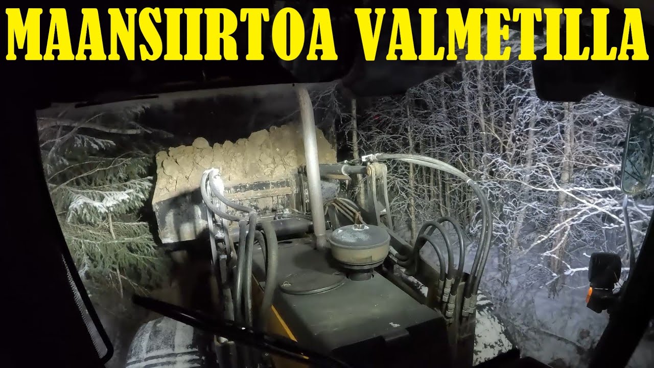Kannetaan maita Veli-Matilla. KERRON SAMALLA PROJEKTISTA.