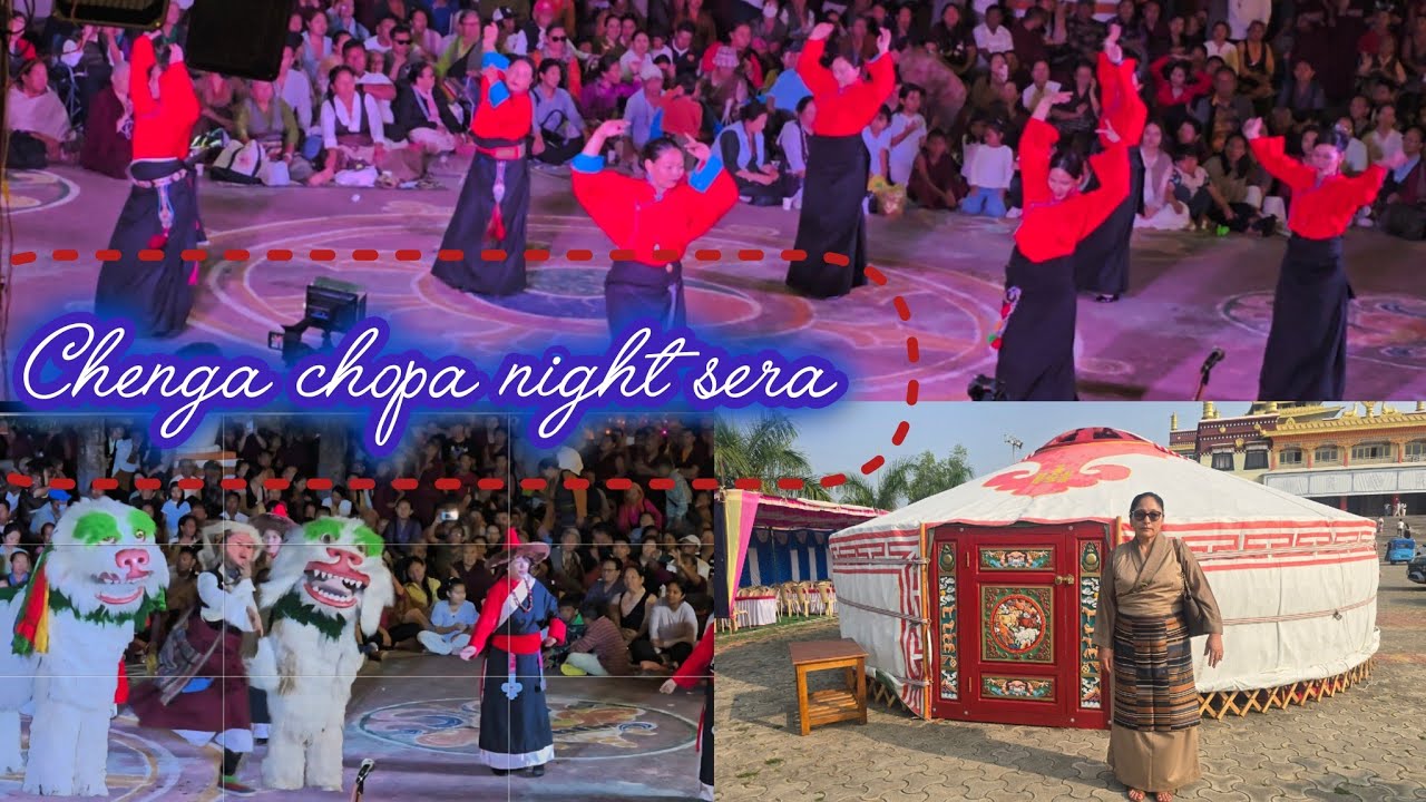 Tsewa 15 night at sera #Tibetan vlogger 