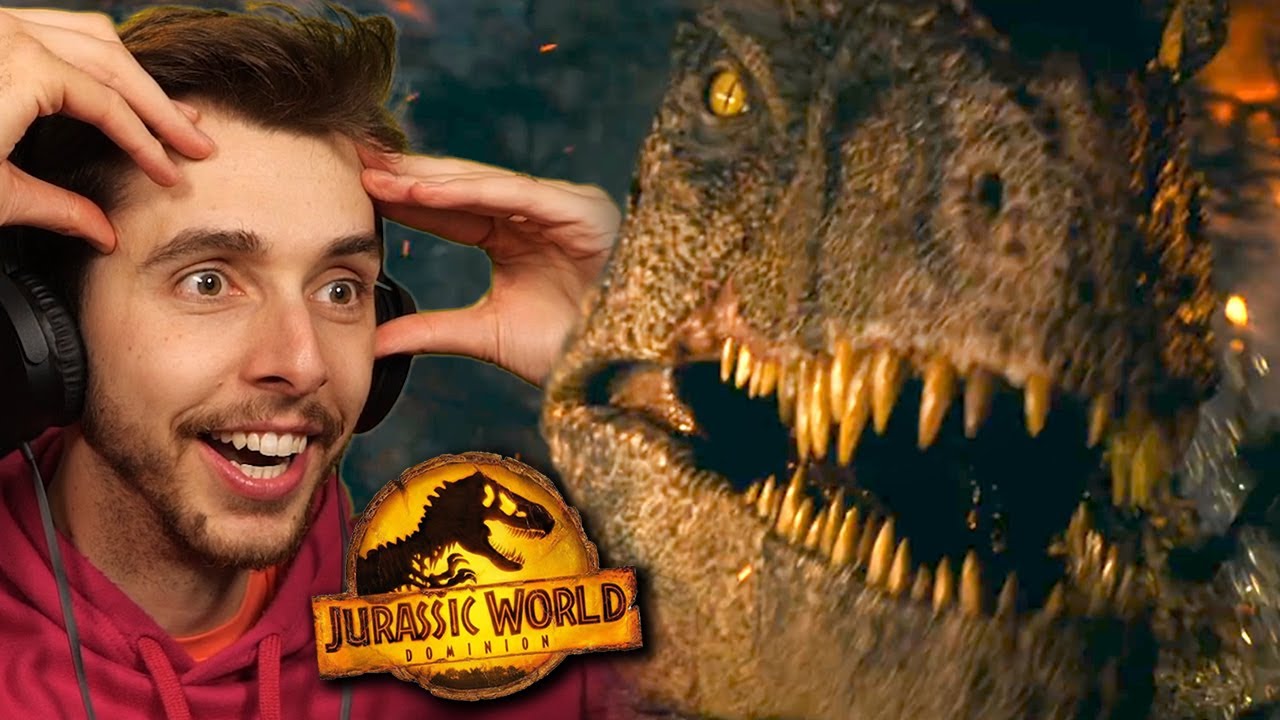 THE BIGGEST DINOSAUR EVER!!! : Jurassic World Dominion Trailer | Reaction + Analysis