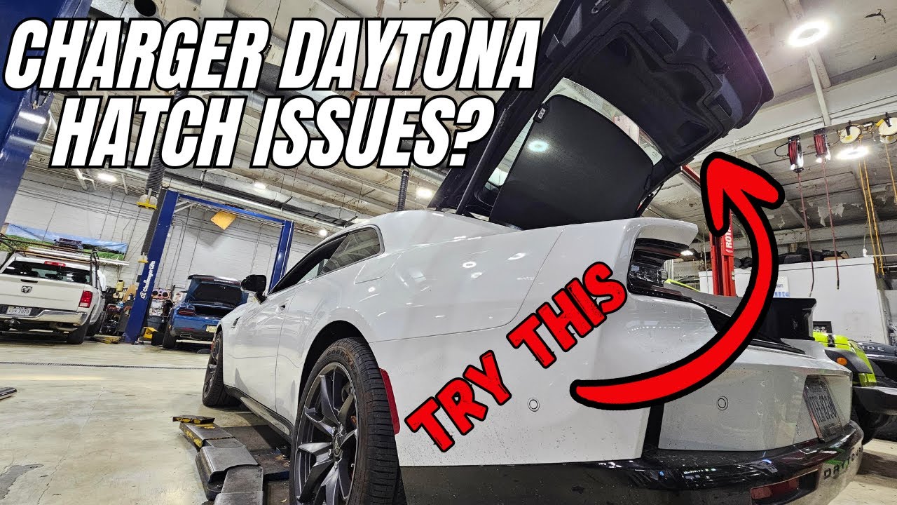 Не открывается хэтчбек Dodge Charger Daytona? Почему и как это исправить, пока не выйдет новое ПО