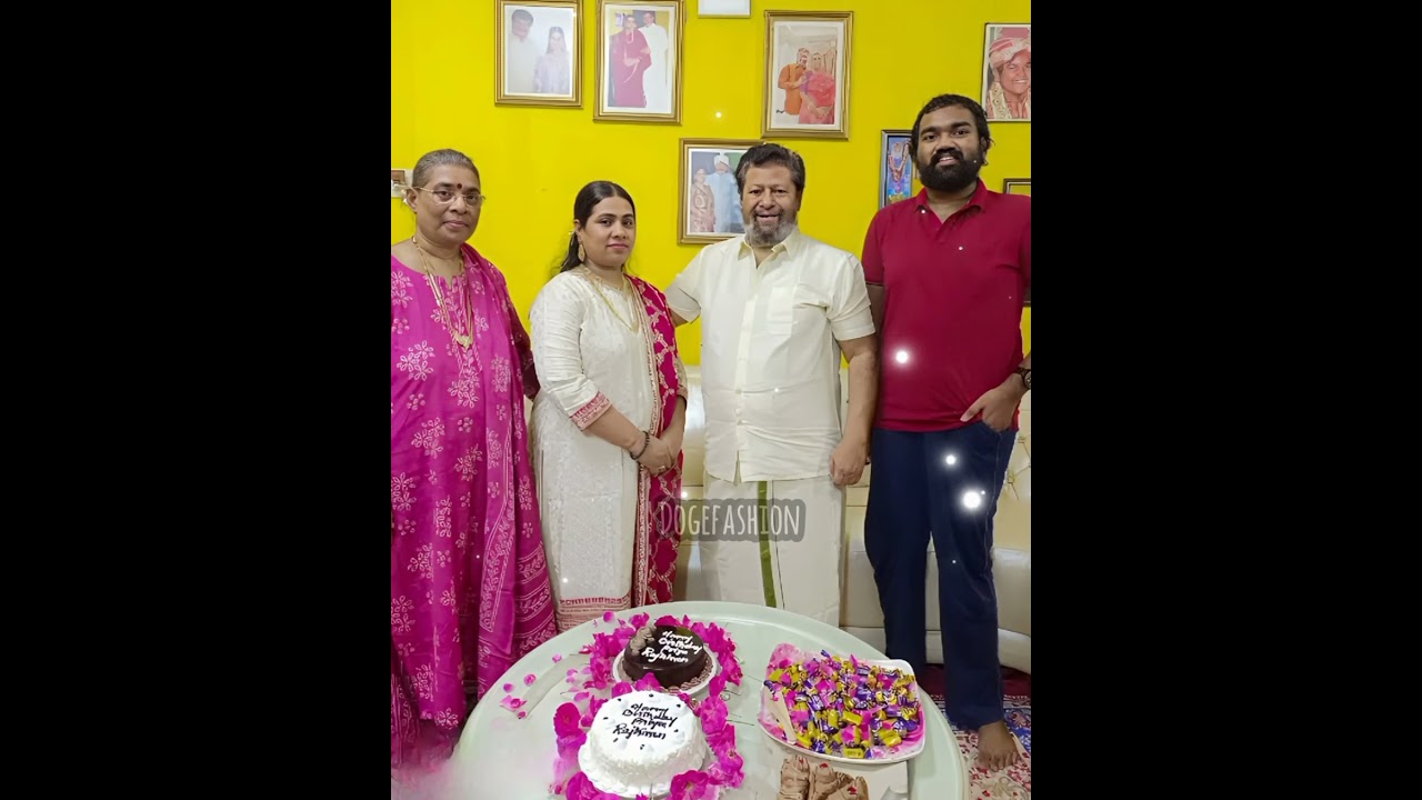 Actor rajkiran daughter birthday celebration #rajkiran #zeenatpriya #birthday #shortsviral