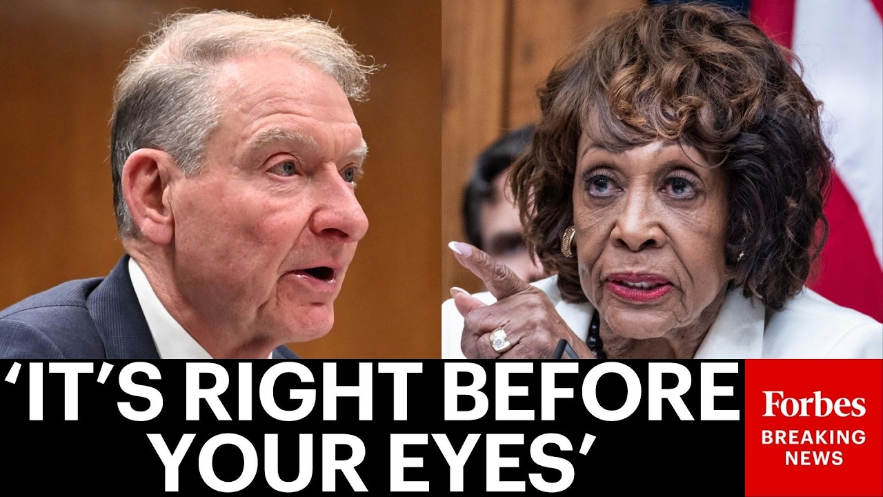 Maxine Waters Grills SEC Chairman On Investigating Fraud In Crypto Markets