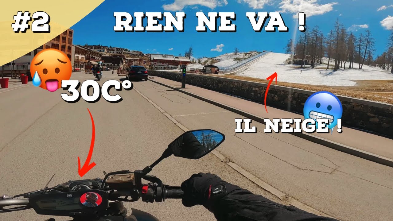 RIEN NE VA ! DE LA NEIGE &Agrave; 30&deg;C ! BALADE ENTRE POTES - ROAD WEEK 2