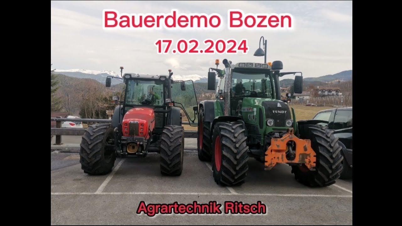 Bauerndemo Bozen 17.02.2024