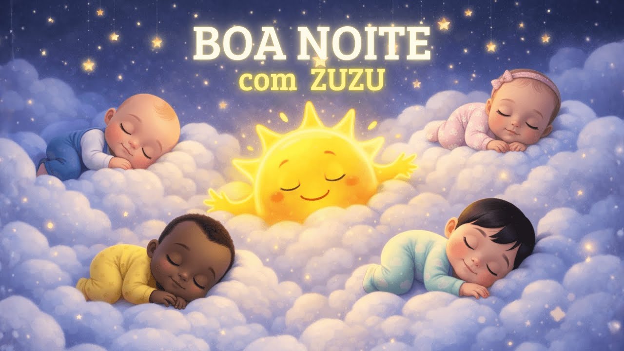 Boa Noite com Zuzu | Música para Sono Profundo • Bebês e Adultos