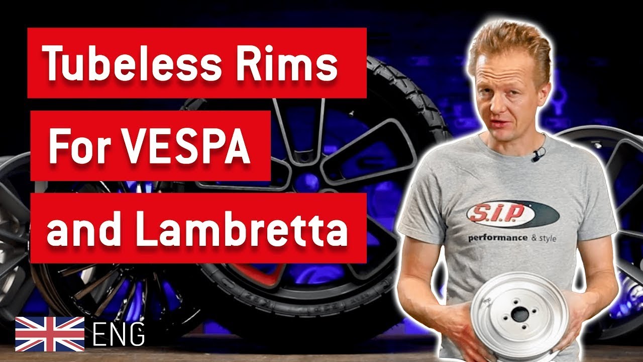 Rims Tubebless SIP for Vespa and Lambretta 🛵 {english}