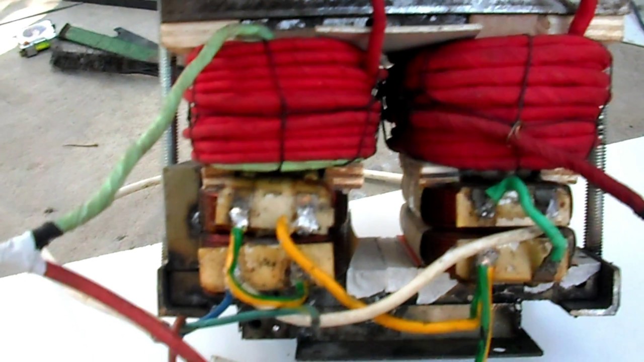 MAQUINA DE SOLDA CASEIRA COM 4 TRAFO DE MICROONDAS