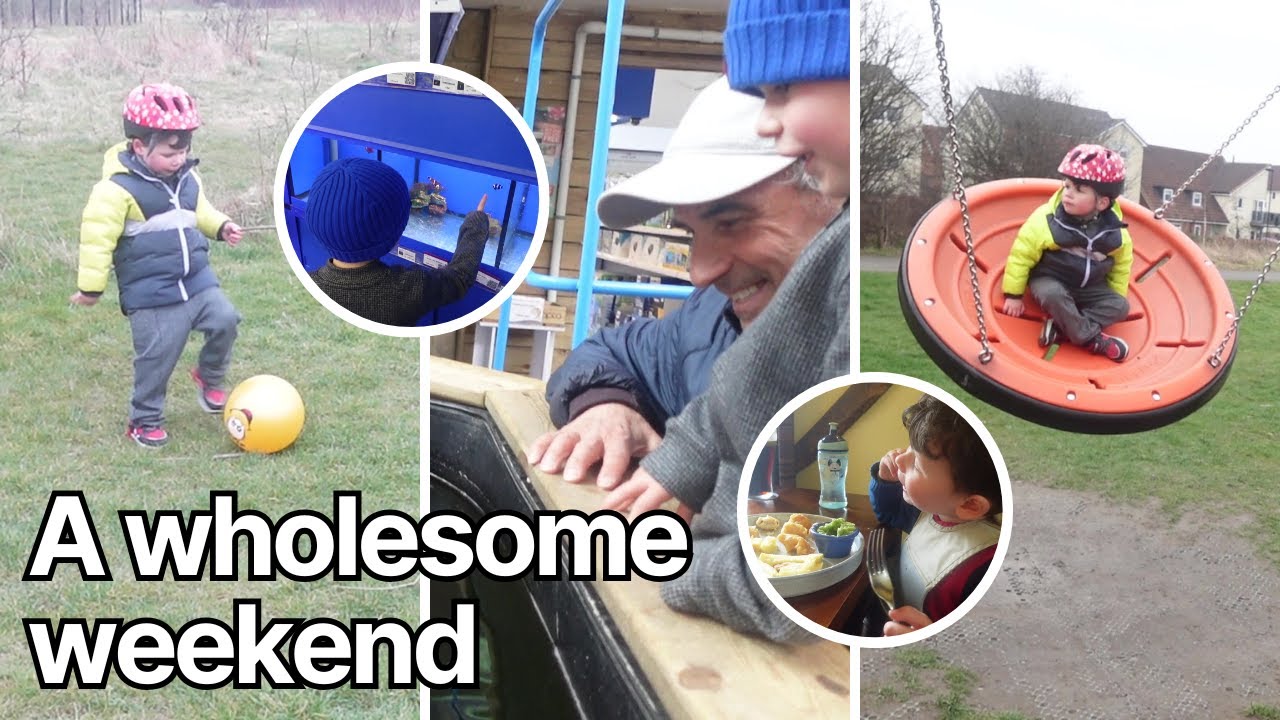 Spend a wholesome weekend with us | errands, garden centre shopping and a pub lunch | Family vlog