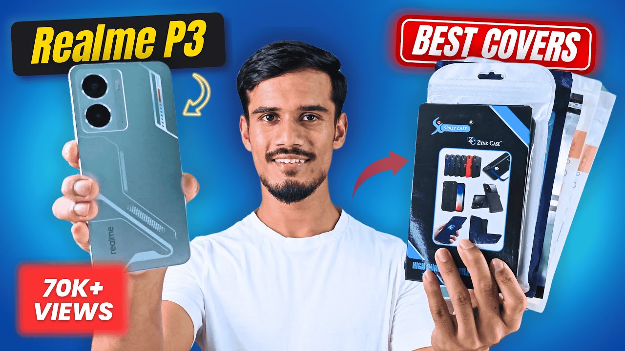 Realme P3 Back Cover & Cases || MOST DETAILED Realme P3 Back Cover & Case Review ⚡⚡