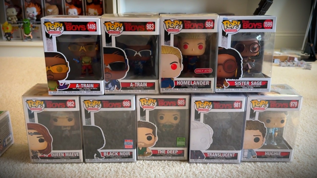 Распаковка фигурок Funko Pop по мотивам сериала 