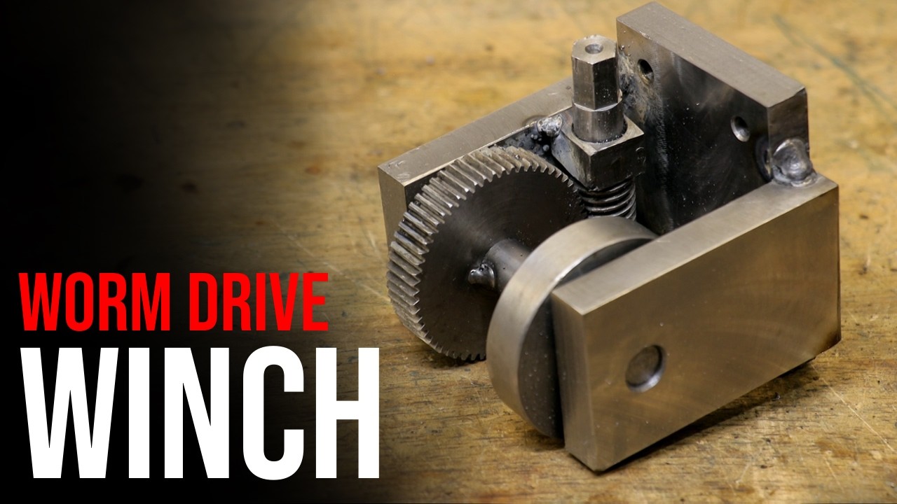 Worm Gearbox Winch Build