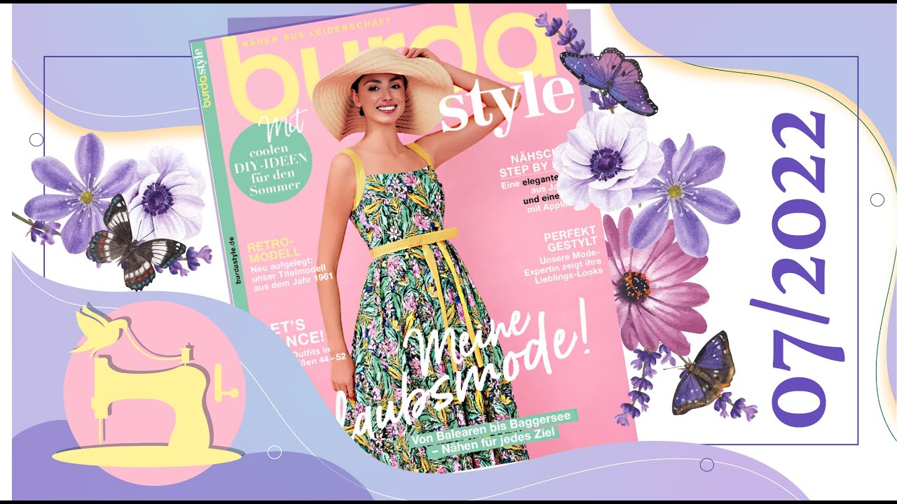 DIY 32 Cool Summer Ideas | Burdastyle 7/2022  | DIY einfach kreativ 🌴🍉
