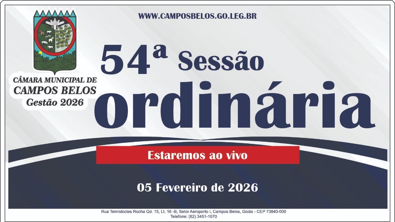 54º Sessão Ordinária