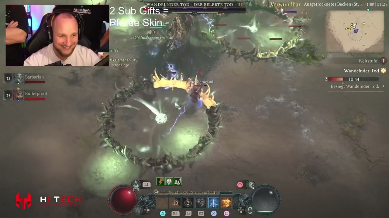 ELoTRiX dies to world boss in HC - Daily Diablo 4 Clips, Guides, Funny Moments, RIPs
