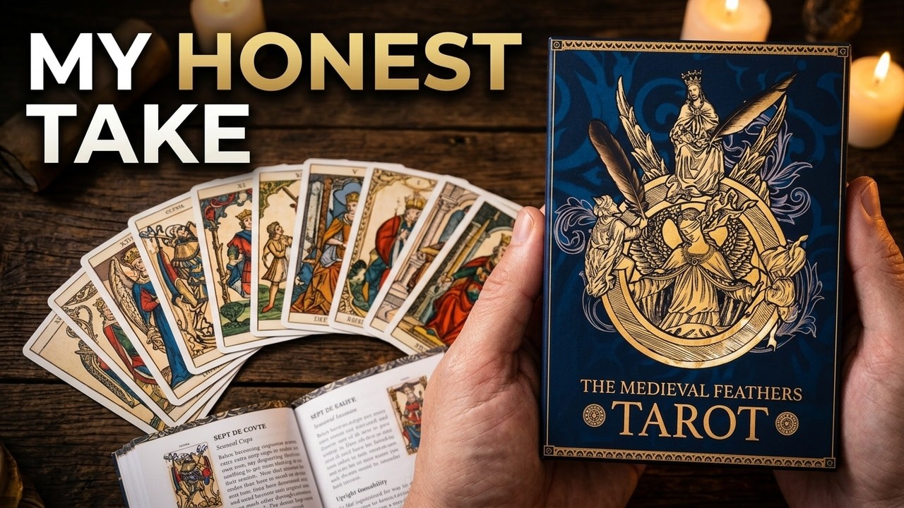Embark on the Epic MEDIEVAL FEATHERS TAROT Adventure! ❤️‍🔥