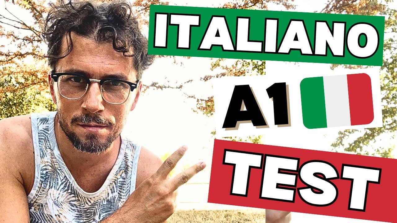 Italiano A1 test  imparare italiano - learn italian italiano livello A1