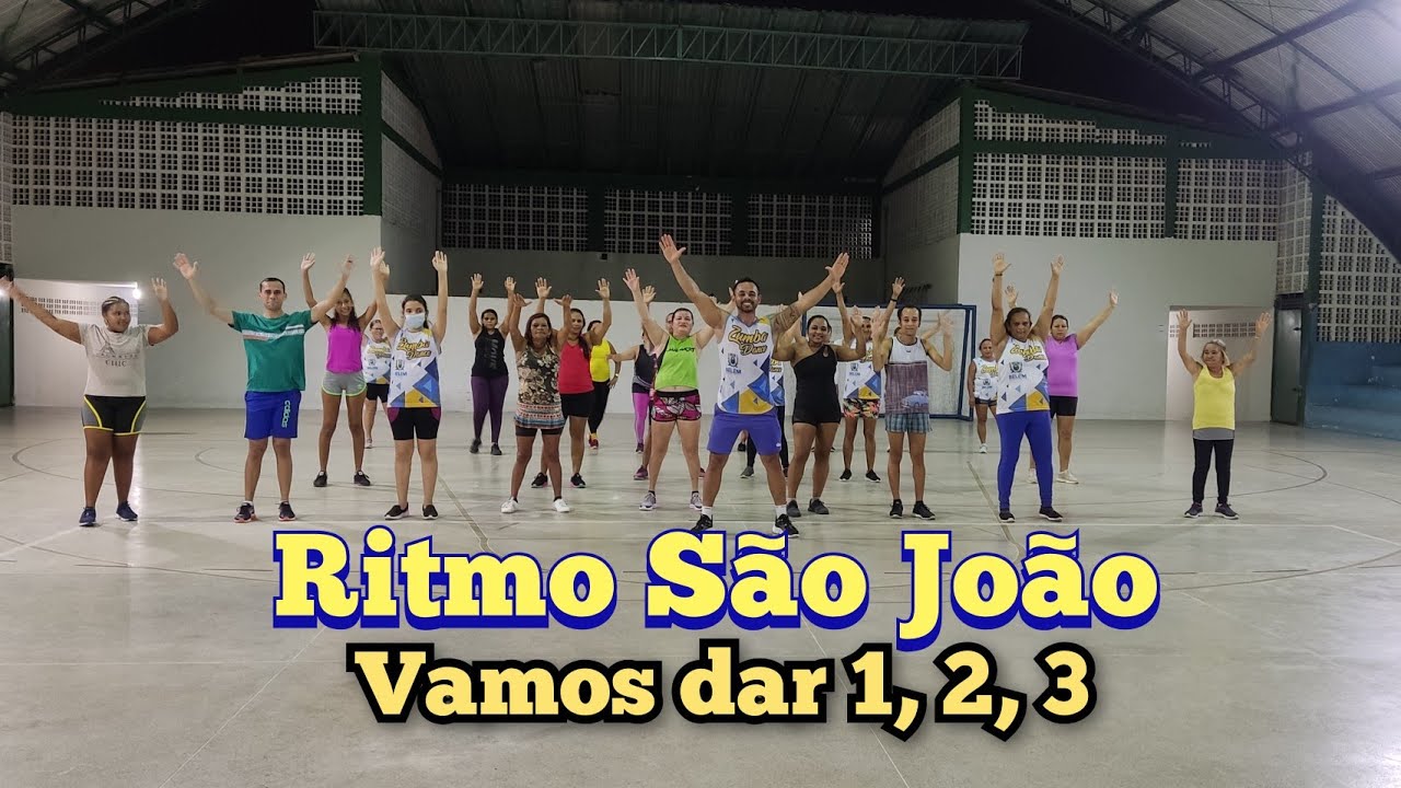 Vamos dar 1, 2, 3 - Canários do Reino #dança #dancinha #foryou #zumba #forró #junina