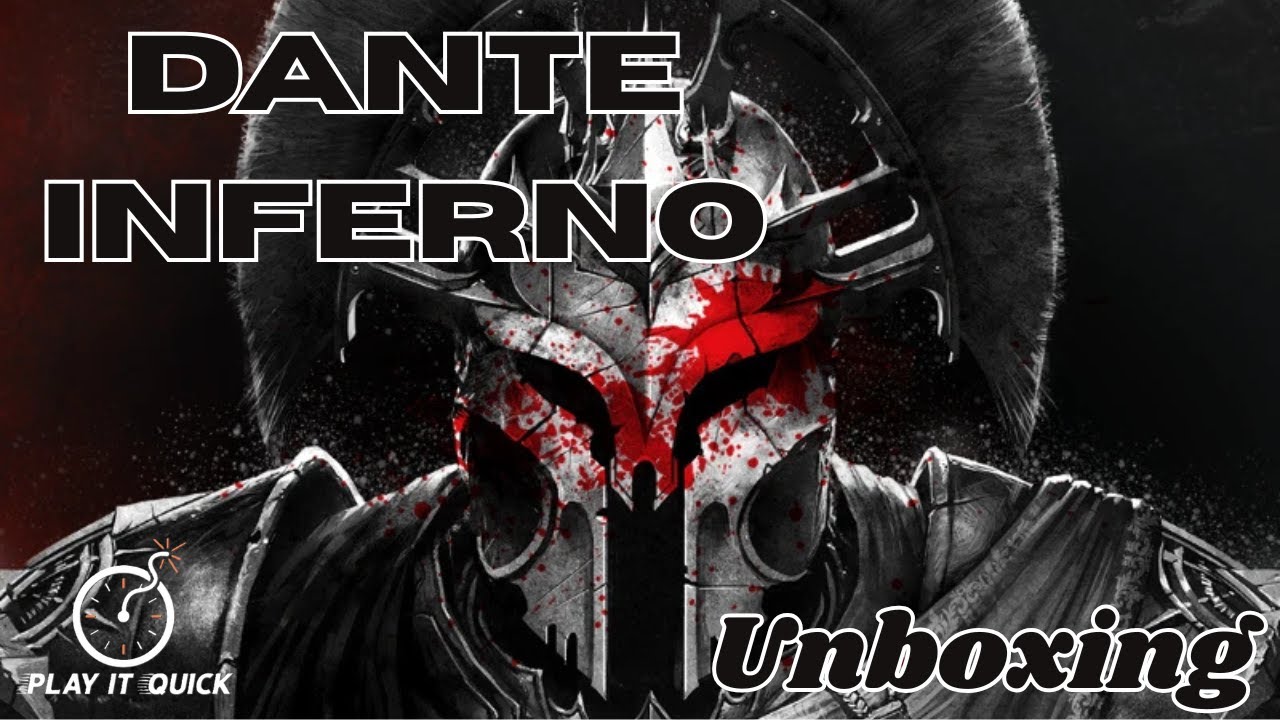 Dante&rsquo;s Inferno Board Game Unboxing | Eternal All-In + Black Stone Minis | Creative Games Studio