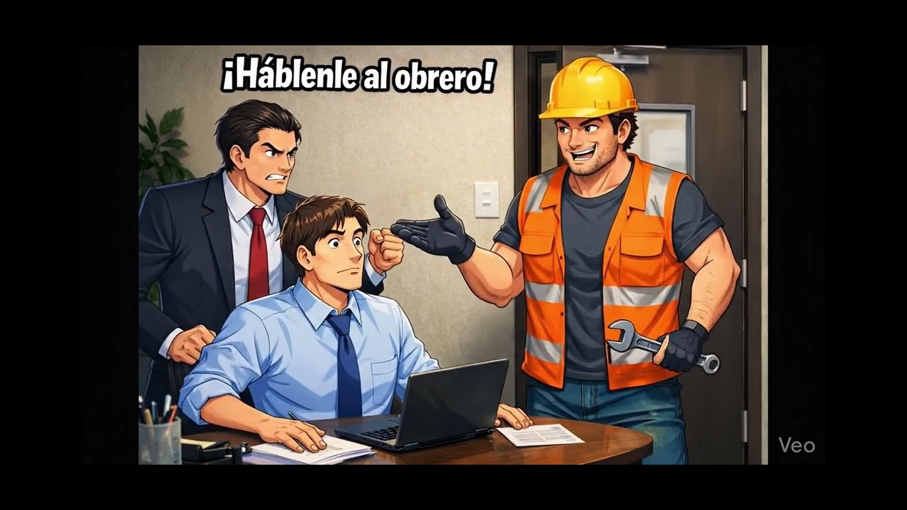 háblenle al obrero 😹😹