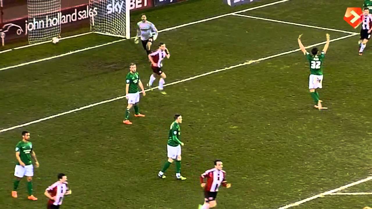 Jason Holt on goal