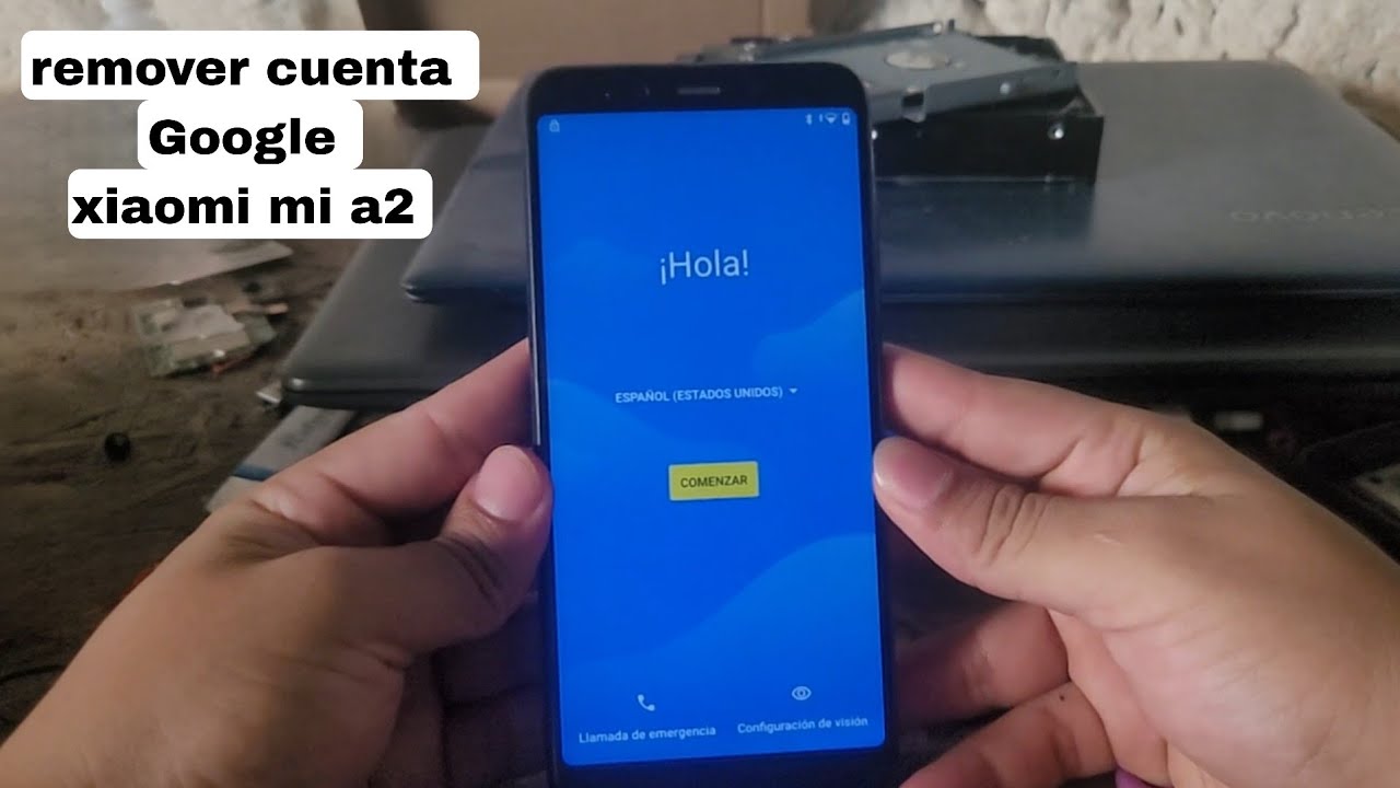 como Eliminar Cuenta Google En  telefono xiaomi mi a2 en 5 minutos