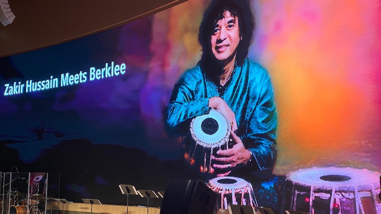 Zakir Hussain Meets Berklee  and John McLaughlin - Snippets