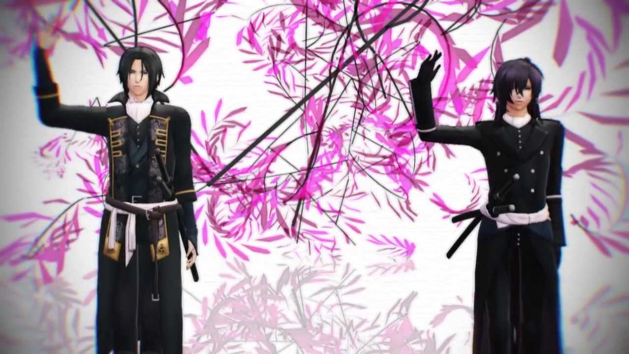 【MMD薄/桜/鬼】副長と斎藤さんでLamb